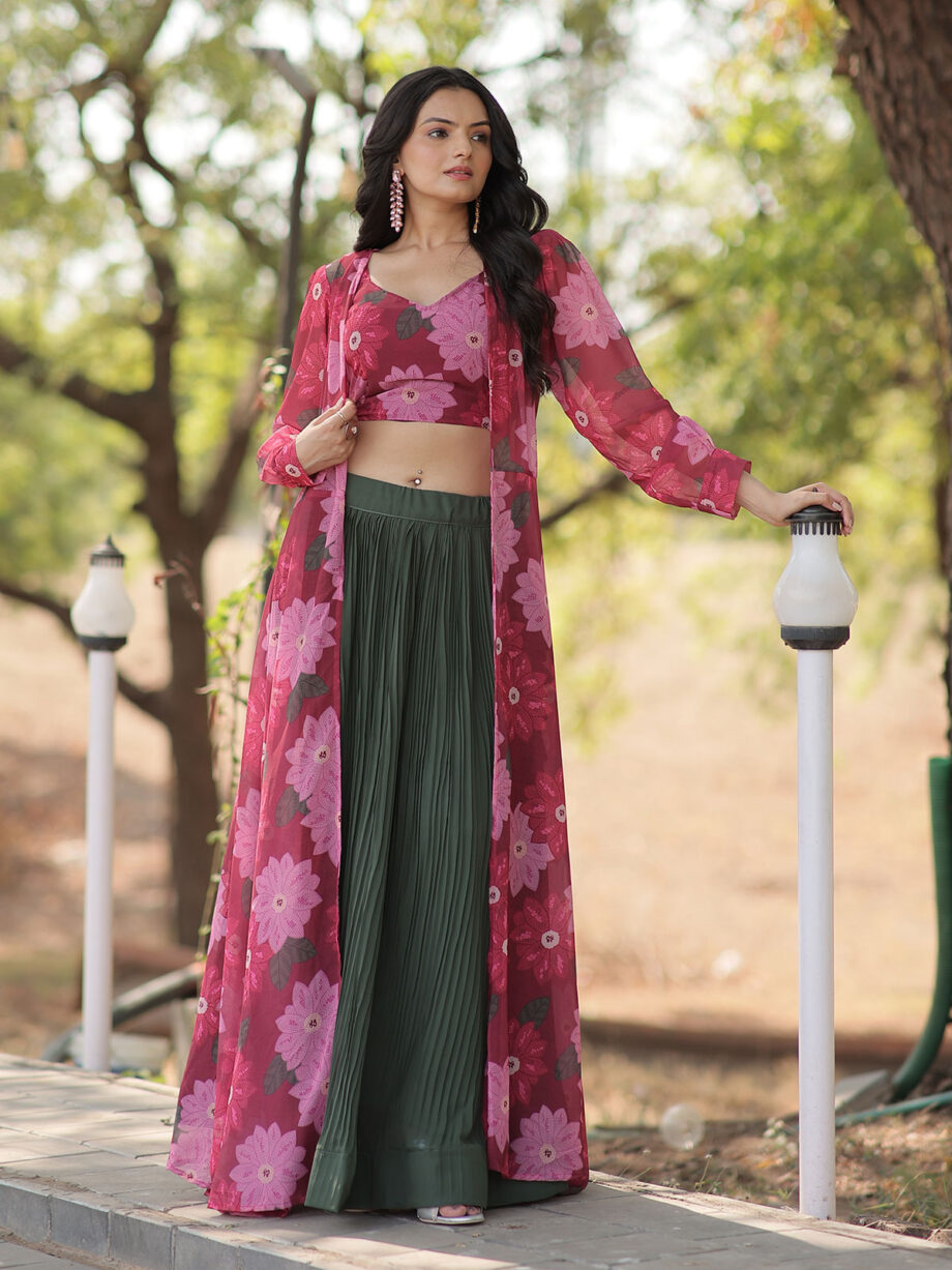 Faux Georgette Designer Lehenga Choli